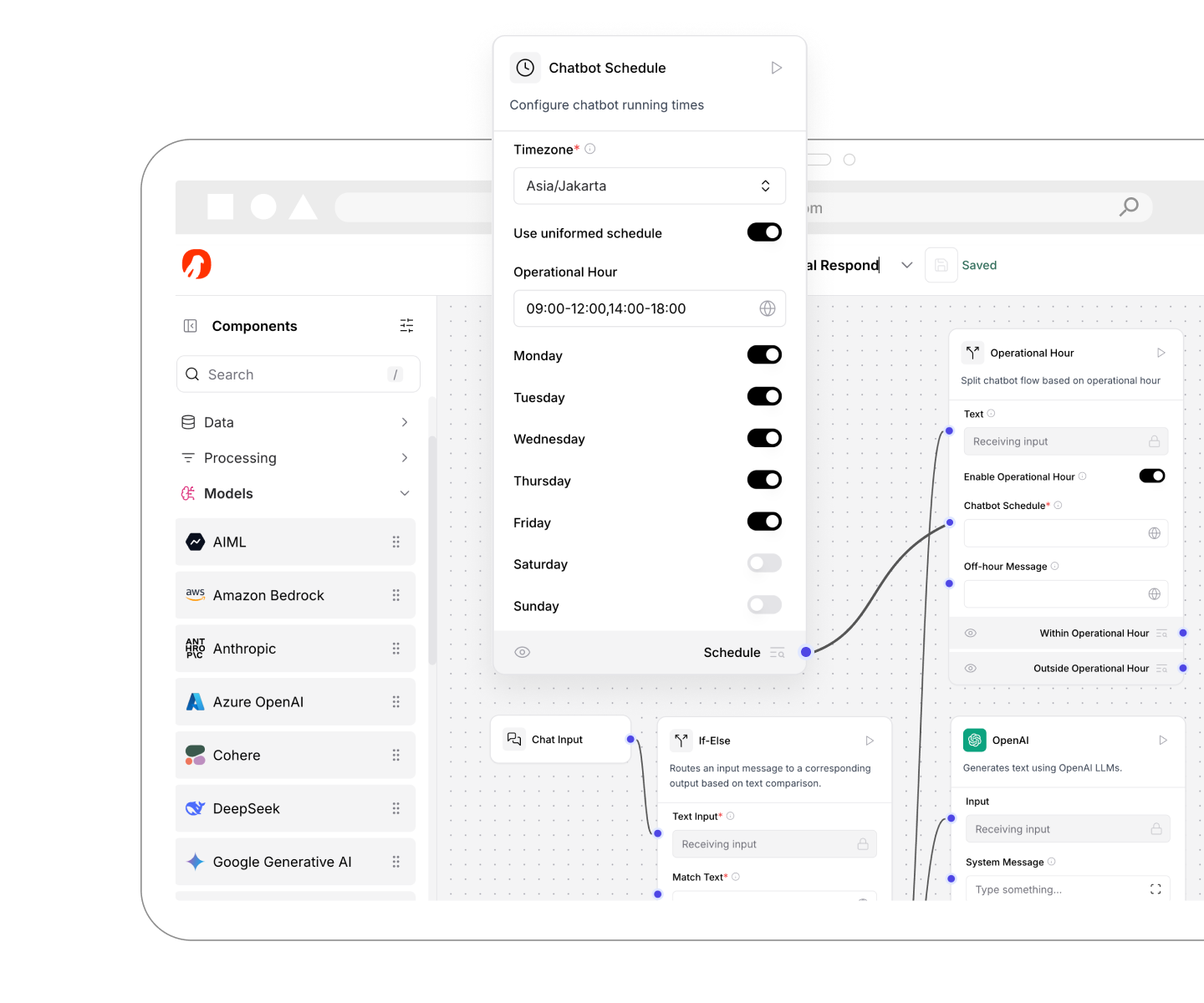Kokatto Dashboard Interface